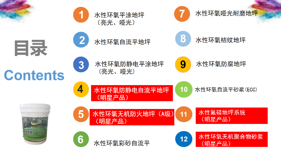 江苏雅邦水性环氧地坪漆全系列产品介绍